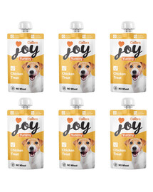 CALIBRA Joy Dog Yummy Chicken Treat 6x100 g kurczak, pasta mięsna dla psów