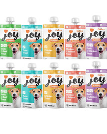 CALIBRA Joy Dog Yummy Zestaw Past Mięsnych dla Psa Mix Smaków 10 x 100g
