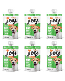 CALIBRA Joy Dog Yummy Duck and Beef Treat 6x100 g kaczka i wołowina, pasta mięsna dla psów