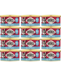 VOSKES Jelly Tuna 12x85 g 100% tuńczyk w galaretce, karma uzupełniająca dla kota