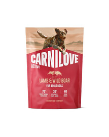 CARNILOVE Active Dog Lamb and Wild Boar Adult 1,5 kg jagnięcina i dzik, dla dorosłych psów