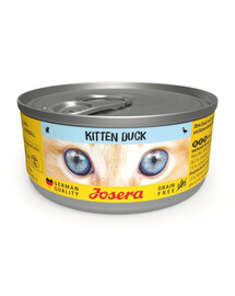 JOSERA Kitten Duck 85 g kaczka, karma mokra dla młodych kotów