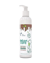 VET EXPERT Detox Care Deep Dark Shampoo 250 ml szampon dla psów i kotów o ciemnym ubarwieniu sierści