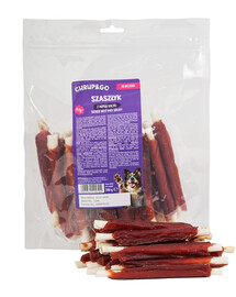 CHRUP&GO Ančių krūtinėlės šašlykas, 24 x 500 g – skanėstas šunims