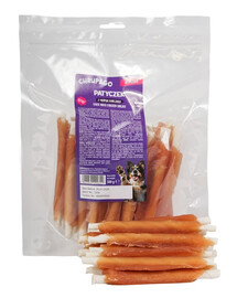 CHRUP&GO Vištienos krūtinėlės gabaliukai su kauleliais, 24 x 500 g – skanėstas šunims