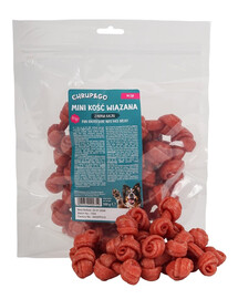 CHRUP&GO Mini rištas kauliukas su antienos krūtinėle, 500 g – skanėstas šunims
