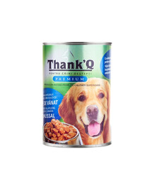 THANK'Q z dziczyzną 415 g mokra karma dla psa