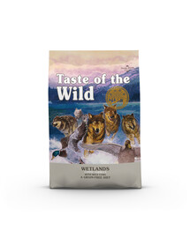 TASTE OF THE WILD Wetlands 2x5,6 kg su laukiniu paukščiu