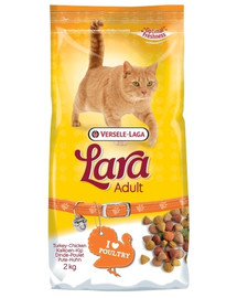 Versele-Laga Lara Adult Turkey & Chicken ėdalas katėms su kalakutiena ir vištiena 10 kg