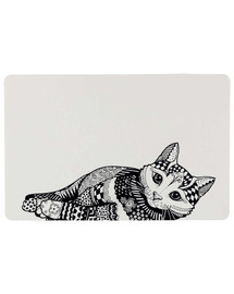 Trixie padėkliukas po dubenėliu Zentangle 44 × 28 cm