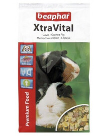 BEAPHAR XtraVital jūrų kiaulytėms skirtas maistas 1 kg