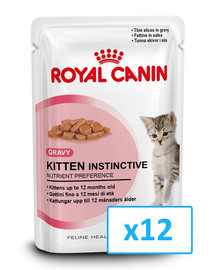 Royal Canin Kitten Instinctive padaže 85 g X 12