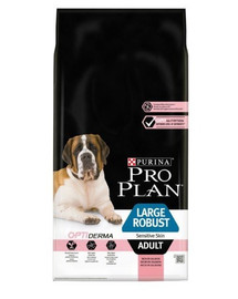 Purina Pro Plan Large Robust Adult Sensitive Skin Optiderma su lašiša 14 kg