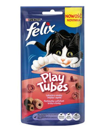 FELIX Play Tubes kalakutas ir kumpis 50 g
