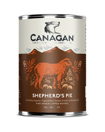 CANAGAN Dog Sheperd's Pie šlapias šunų maistas ėriena 400 g