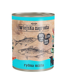 WIEJSKA ZAGRODA Žuvų šventė 800 g maistas be grūdų