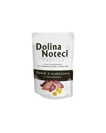 DOLINA NOTECI Premium danie vištiena su makaronais 100 g šlapias maistas mažų veislių šunims