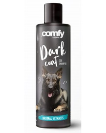 COMFY Dark Coat Dog shampoo šampūnas tamsiaplaukiams šunims 250 ml
