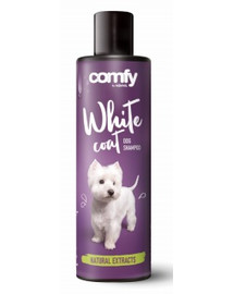 COMFY White Coat Dog shampoo šampūnas šviesiaplaukiams šunims
