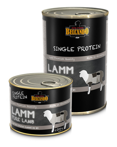 BELCANDO Single Protein Ėriena 200 g šlapias šunų maistas