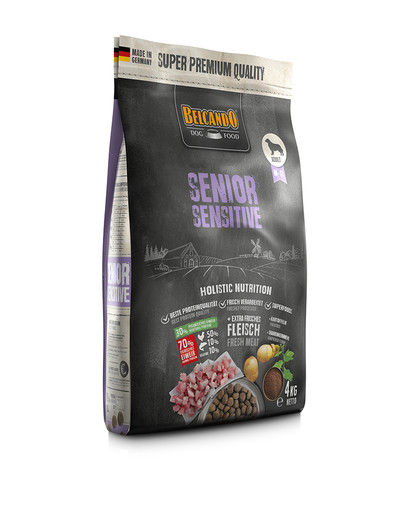 BELCANDO Senior Sensitive 4 kg sausas maistas vyresniems šunims