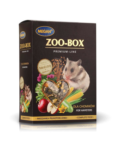 MEGAN Zoo-Box žiurkėnui 520g visavertis mišinys