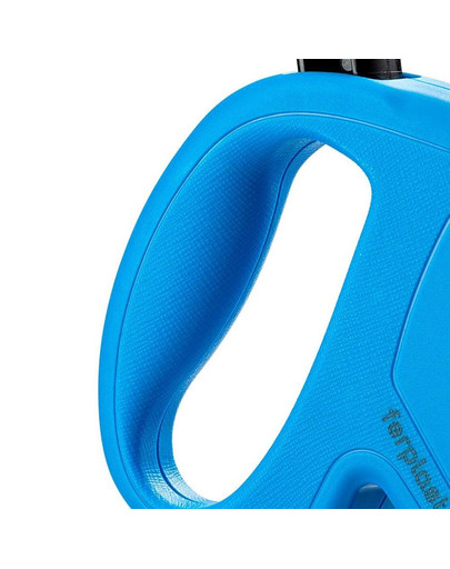 FERPLAST Flippy One Tape S Automatinis pavadėlis juostinis 4 m mėlynas