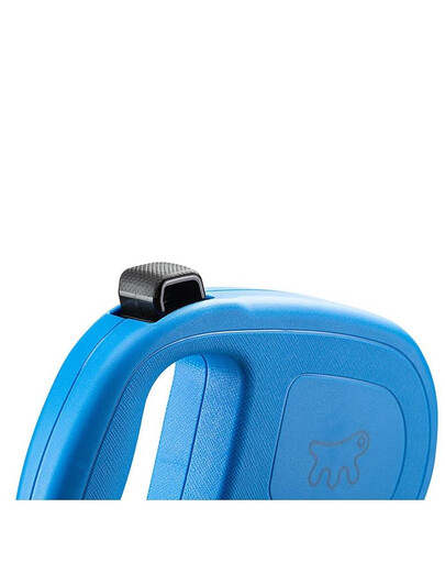 FERPLAST Flippy One Cord L Automatinis pavadėlis virvinis 5 m mėlynas