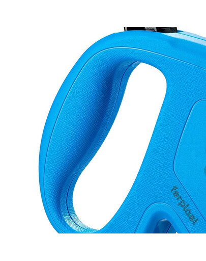 FERPLAST Flippy One Cord L Automatinis pavadėlis virvinis 5 m mėlynas