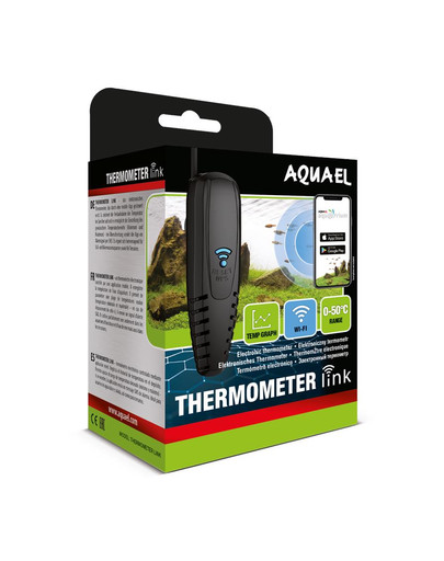 AQUAEL Thermometer Link elektroninis termometras, valdomas programėlės