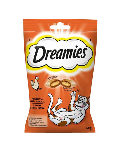 DREAMIES 15g - Kačių skanėstas su skania vištiena