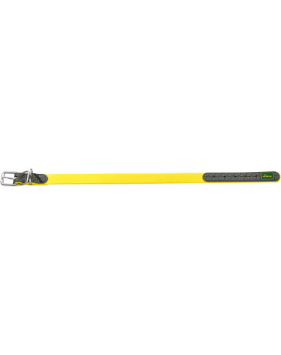 HUNTER Convenience antkaklis dydis L (60) 47-55/2,5cm geltonas neonas