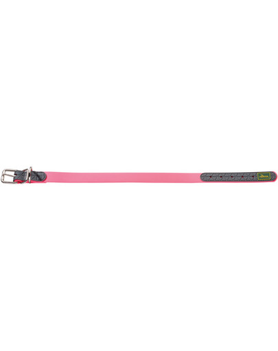 HUNTER Convenience antkaklis dydis L (60) 47-55/2,5cm rožinis neonas