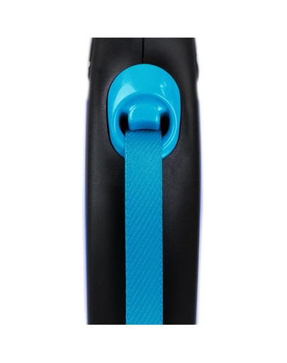 FLEXI New Neon S Tape 5 m blue automatinis pavadėlis