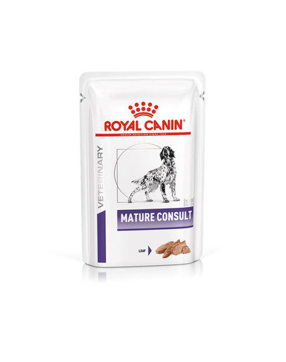 ROYAL CANIN VHN Dog Mature Consult Loaf 12x85g Šlapias maistas vyresniems nei 8 metų šunims