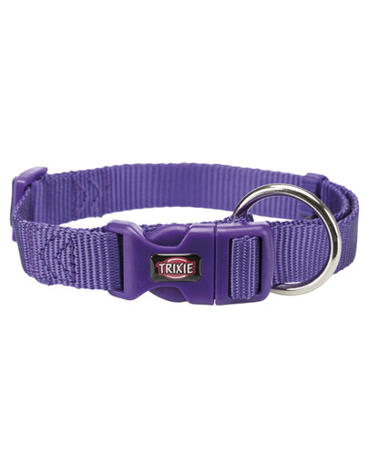 TRIXIE Antkaklis Premium, XXS–XS: 15–25 cm/10 mm, Violetinė