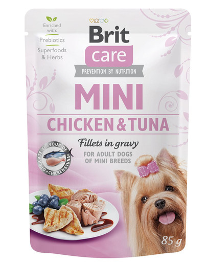 BRIT Care Mini 85 g šlapias maistas mažų  veislių šunims