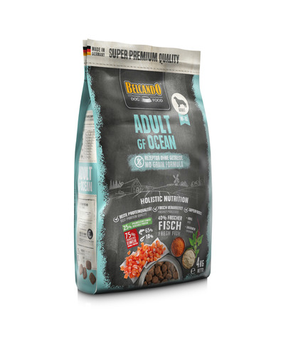 BELCANDO Adult Grain Free Ocean M-XL 4 kg sausas šunų maistas