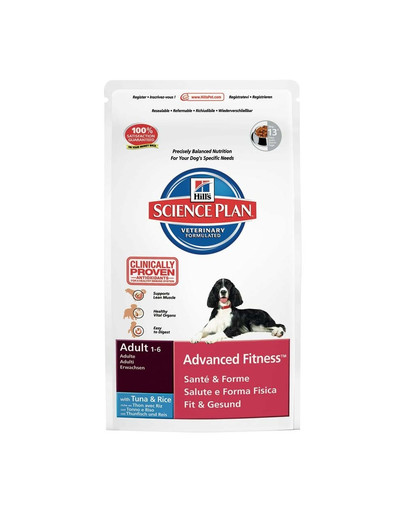 HILL'S Science Plan Canine Adult Advanced Fitness Tuna & Rice 3 kg