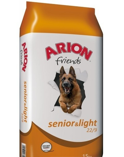 ARION Standard Senior & Light sausas maistas šunims su vištiena ir ryžiais 15 kg