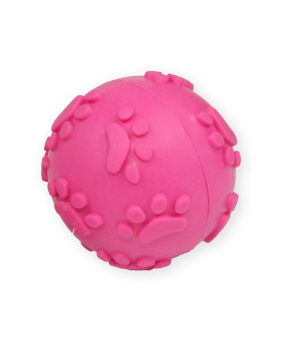 PET NOVA DOG LIFE STYLE 6 cm kamuolys su garsu, rausvas, mėtų aromatas