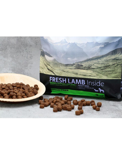 COUNTRY&NATURE Lamb with Turkey Recipe 100 g Mažų ir vidutinių veislių šunų ėdalas su ėriena ir kalakutiena