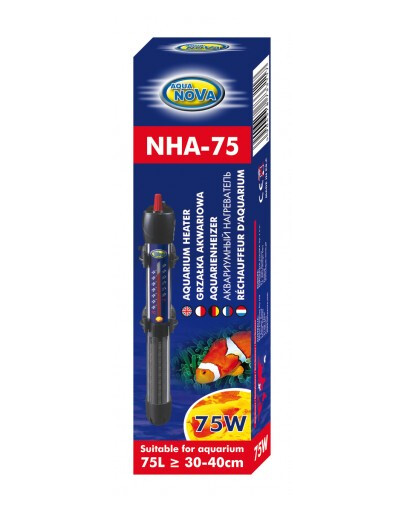 AQUA NOVA Šildytuvas su termostatu 75 W NHA-75