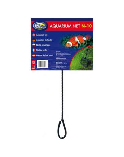 AQUA NOVA Akvariumo tinklelis 25 cm žuvų tinklas