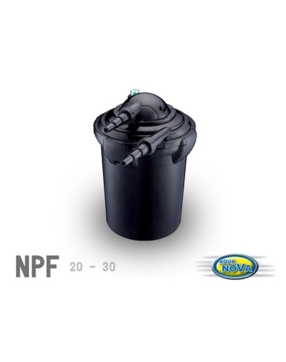 AQUA NOVA NPF-20 slėginis filtras UV lemputė 9W, filtruoja 10000 l