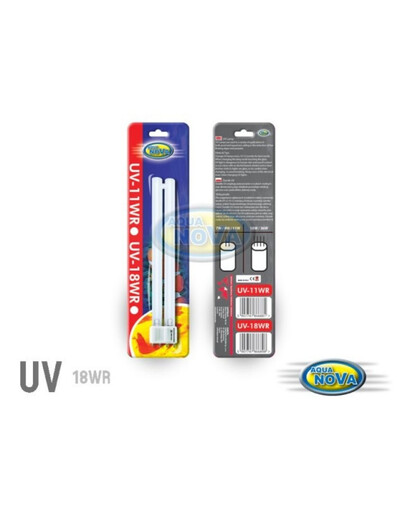 AQUA NOVA UV-C gija visoms 18 W UV lempoms
