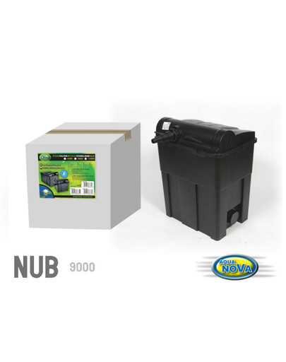AQUA NOVA Nub-9000 Perteklinis filtras 48 l Talpa. + 9 W UV lempa