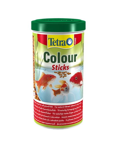 Tetra TetraPond Colour Sticks pašaras 1 l