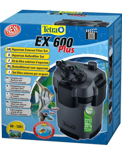 Tetra External Filter Ex 600 Plus - išorinis filtras 60-120 L