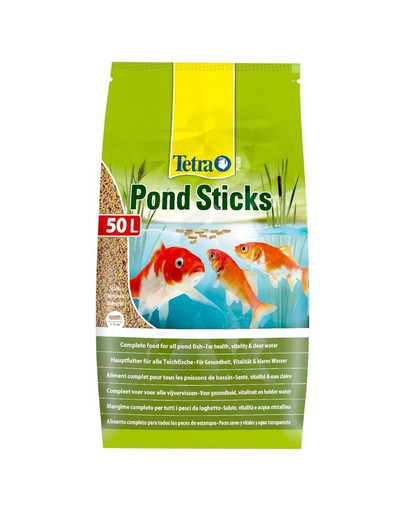 TETRA Pond Sticks 50 l pagrindinis žuvų maistas tvenkiniuose